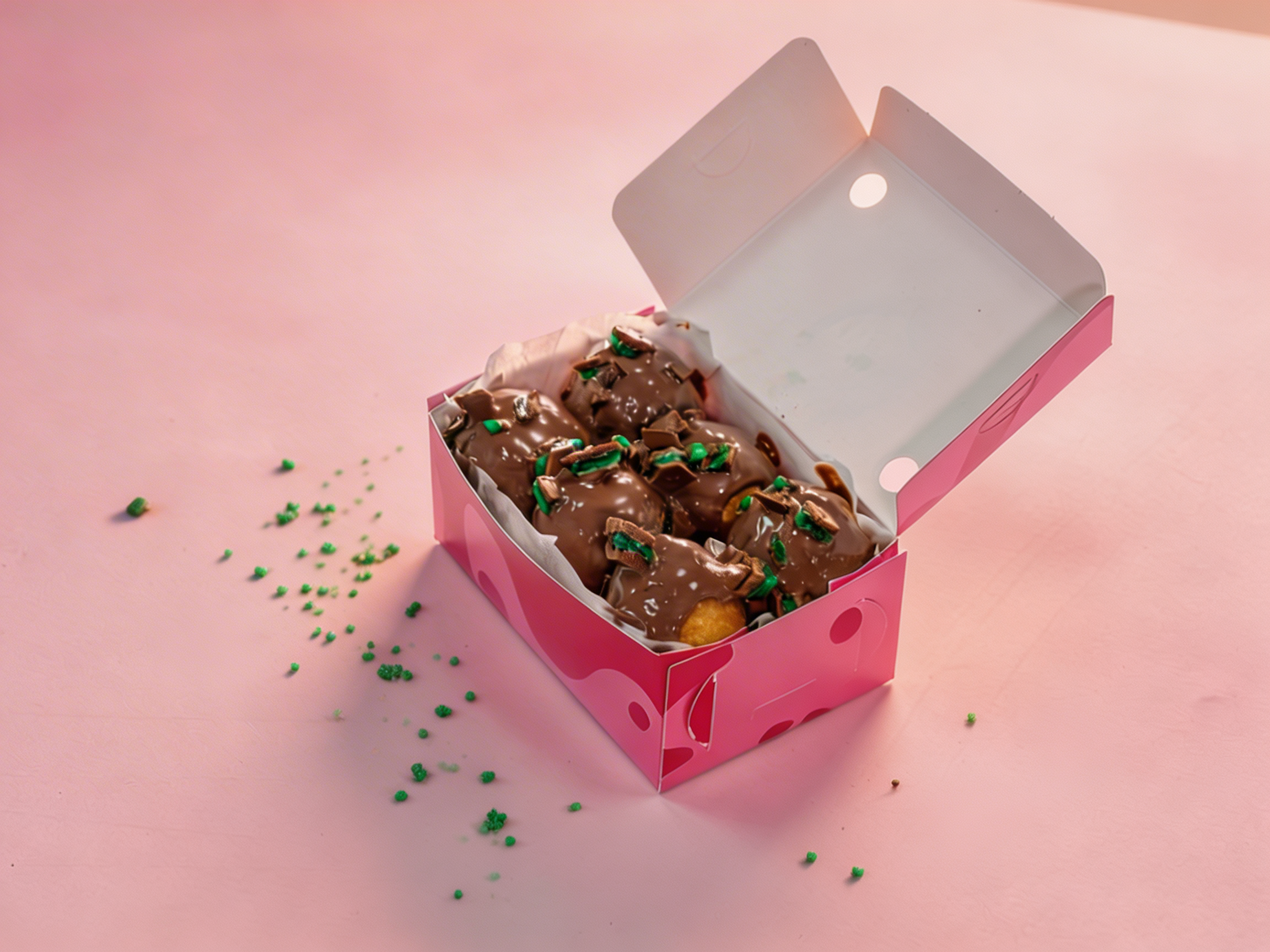 Custom branded LUKU puff box